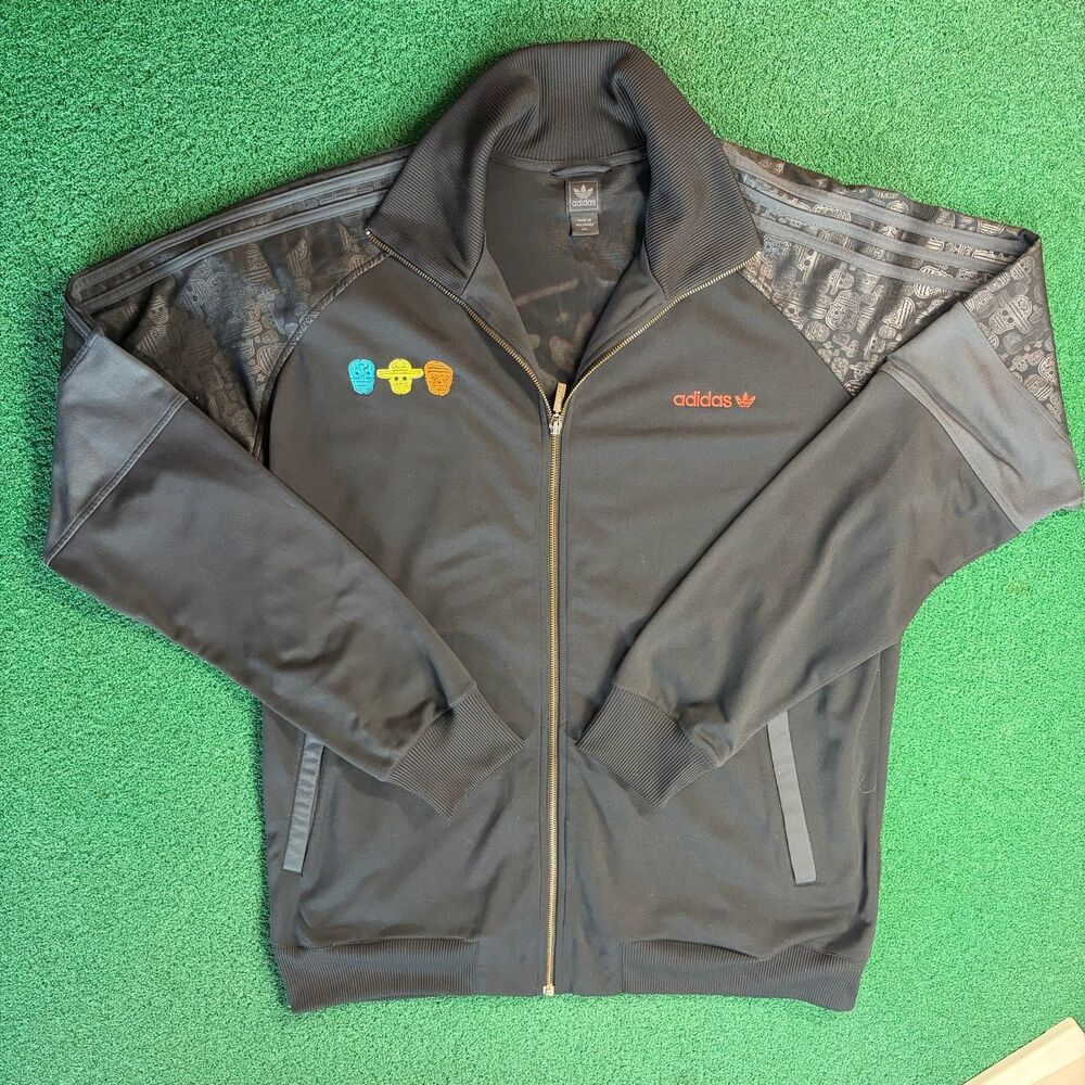 Size 2XL Mens – Adidas Originals Sugar Skull Full Zip Track Jacket